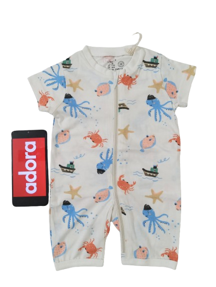 3-6 month Short Romper, SR6819