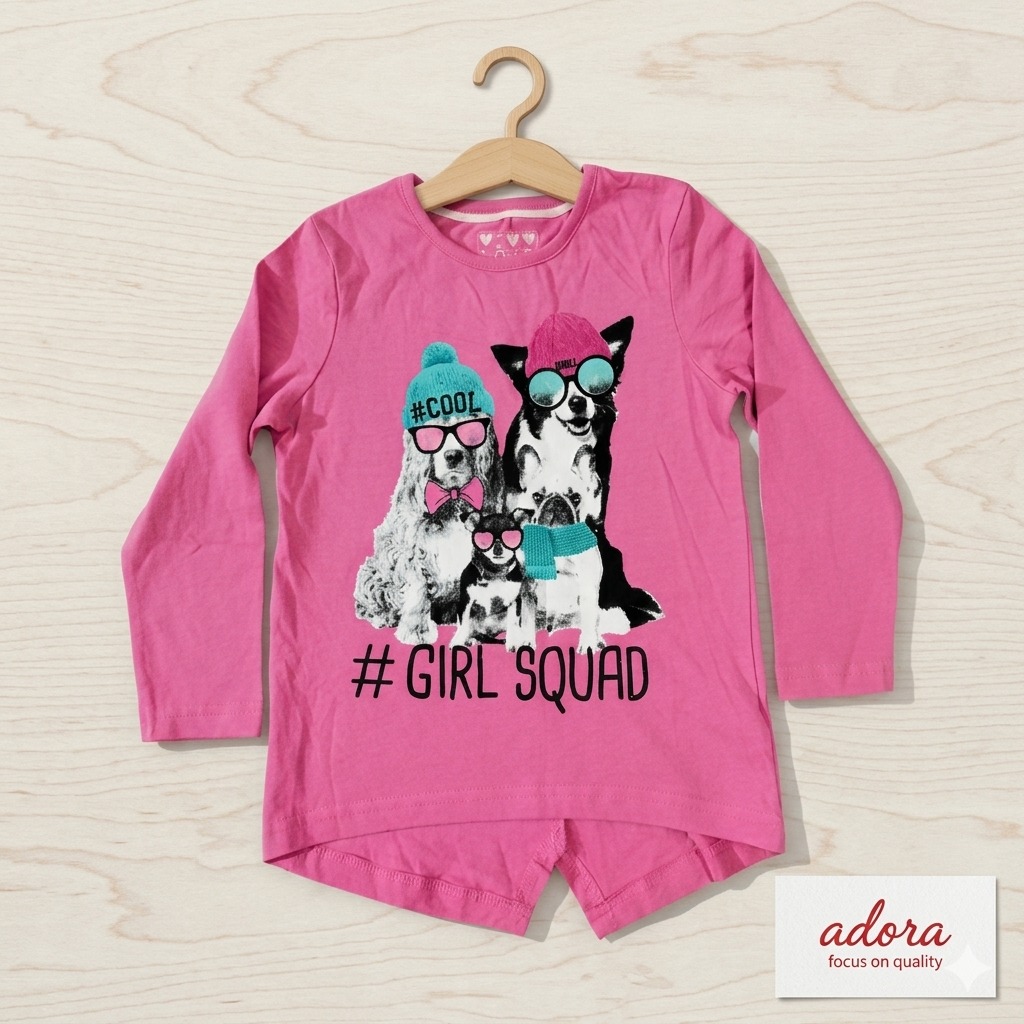 3 To 4 Years Full Sleeve T-Shirt, FLTS10402