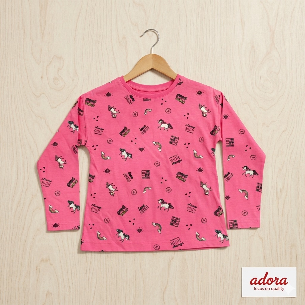 3 To 4 Years Full Sleeve T-Shirt, FLTS10411