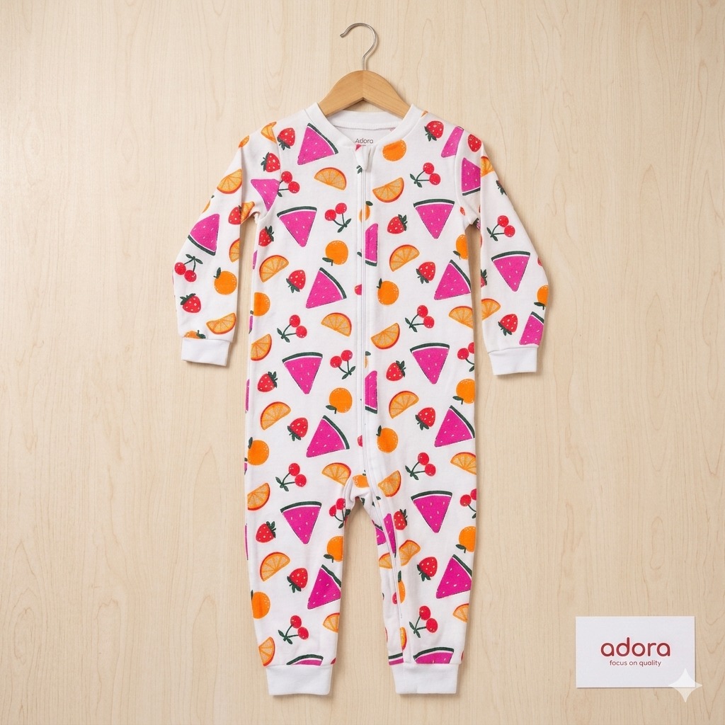 3 To 4 Years Full Romper, FR10402