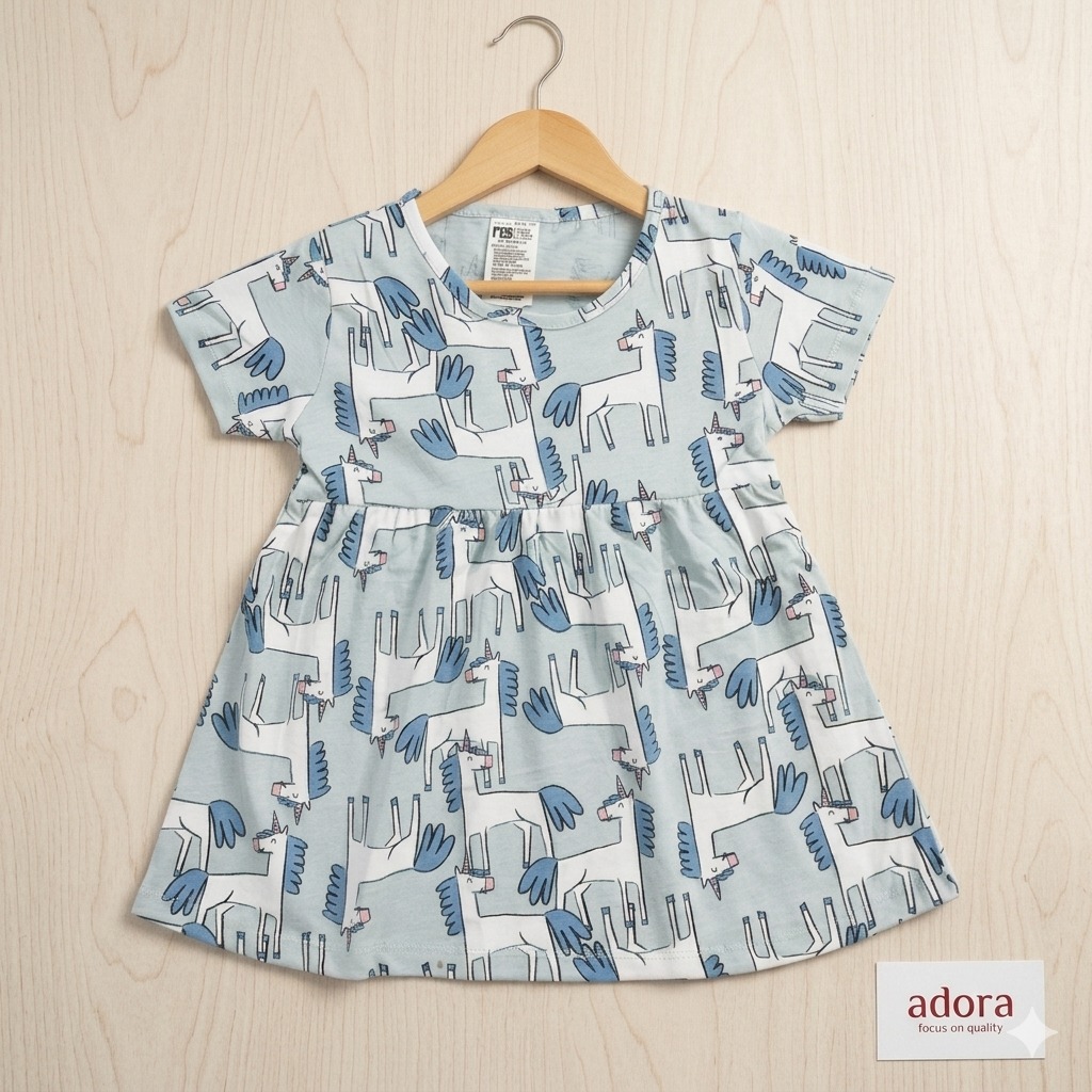 24 To 36 Month Frock, F9804